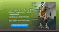 Desktop Screenshot of hiparthroscopydoctor.com